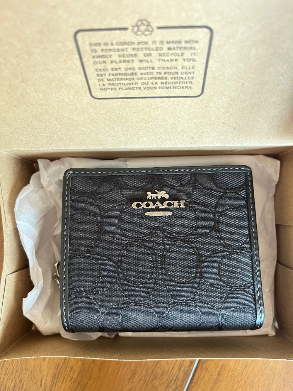 Coach wallet (new in box)